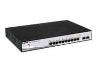 D-Link DGS-1210-10MP 8-Port Gigabit Smart Managed PoE Switch with