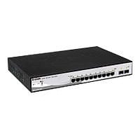 D-Link Web Smart DGS-1210-10MP - switch - 8 ports - smart