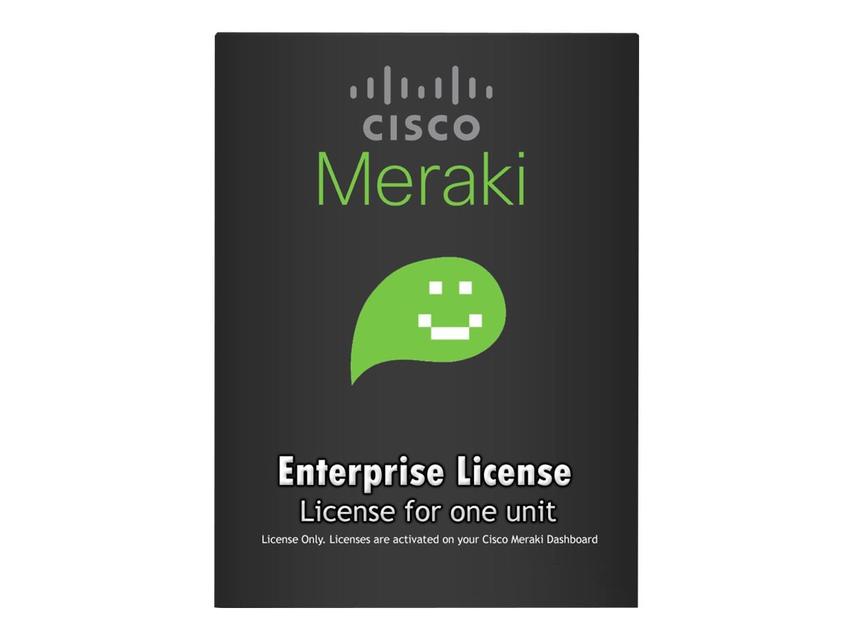 Cisco Meraki Enterprise - subscription license (1 year) + 1 Year Enterprise