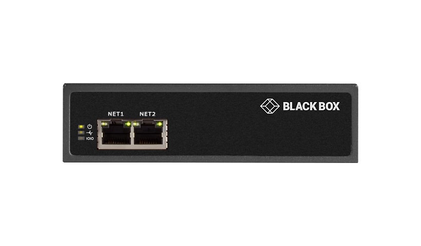 Black Box 8 Port Serial over IP Gigabit Console Server Dual LAN, 4 X USB