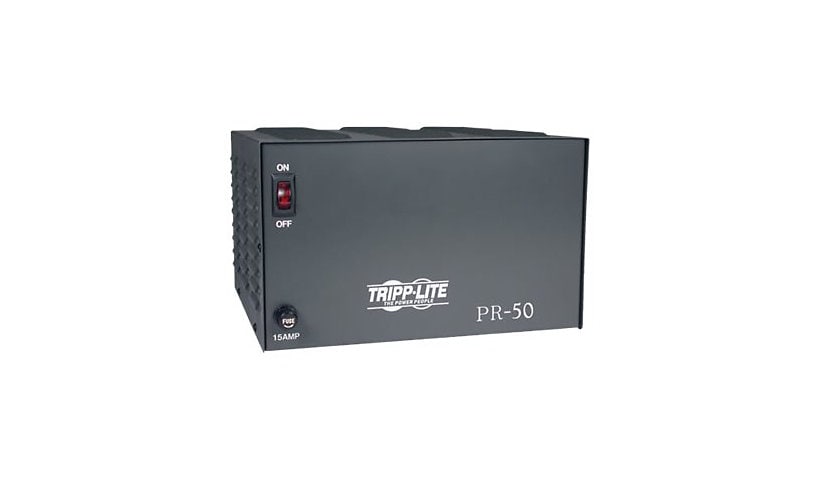 Tripp Lite DC Power Supply 50A 120V AC Input to 13.8 DC Output TAA GSA