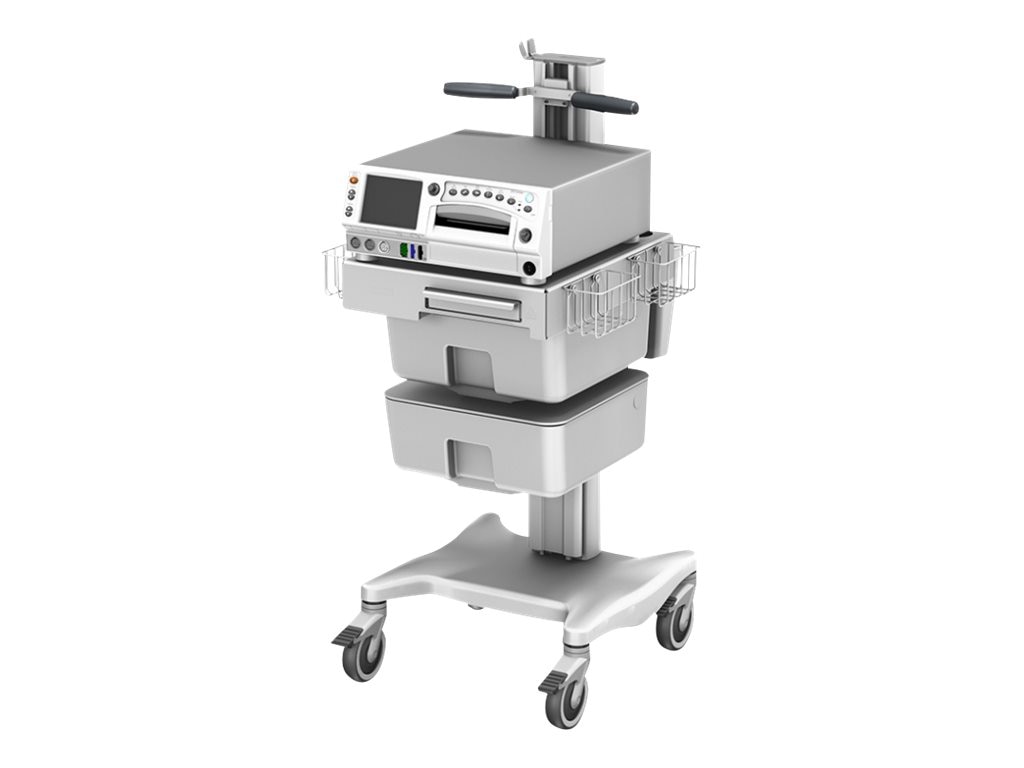 GCX GE Corometrics 250cx Series Fetal Monitoring Cart mounting component