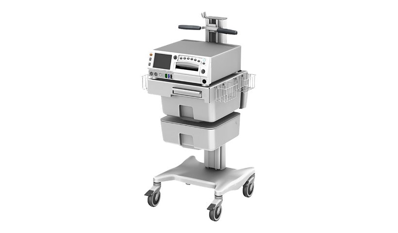 GCX GE Corometrics 250cx Series Fetal Monitoring Cart mounting component