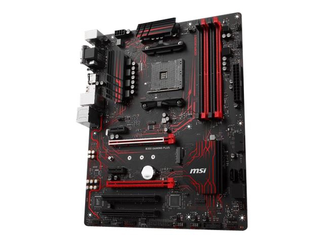 MSI B350 GAMING PLUS - motherboard - ATX - Socket AM4 - AMD B350 FCH