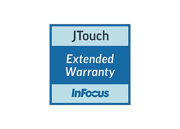InFocus Extended Warranty contrat de maintenance prolongé - 3 années