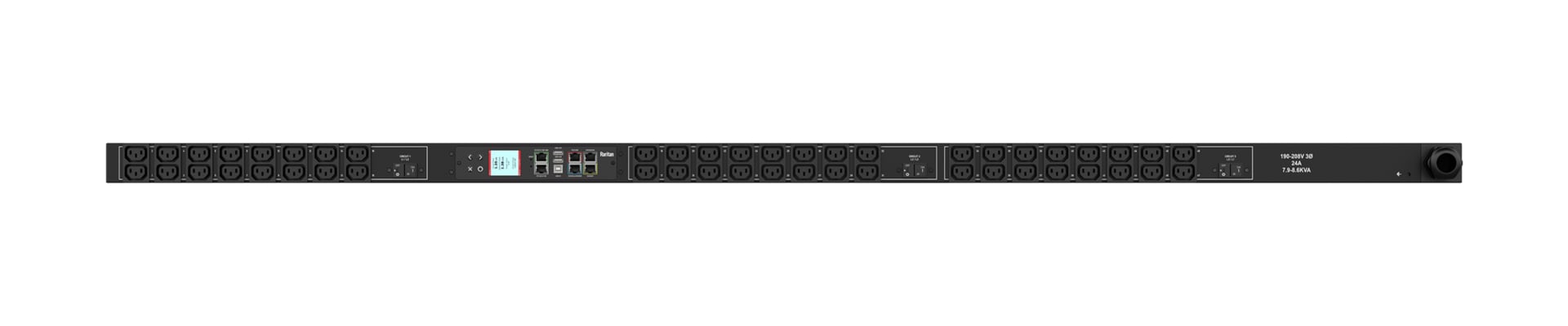Raritan 3-Phase 208V 24A Rack Power Distribution Unit with 45 Outlet