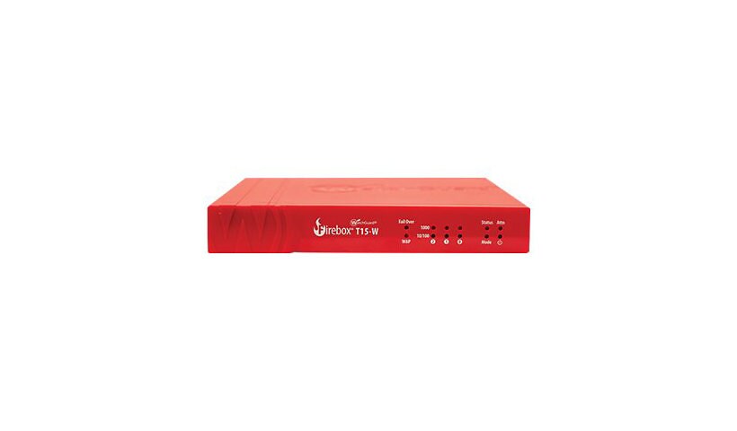 WatchGuard Firebox T15-W - security appliance - Wi-Fi 5 - WatchGuard Trade-