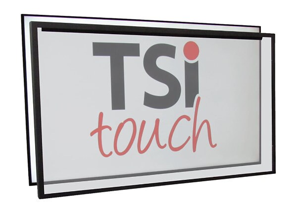 TSItouch - touch overlay - USB - black powder coat