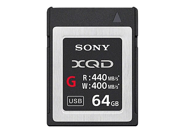Sony G-Series QD-G64E - flash memory card - 64 GB - XQD