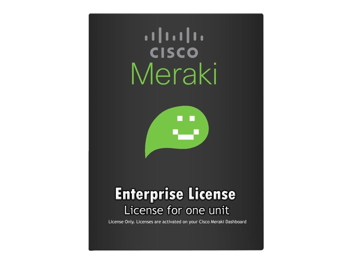 Cisco Meraki Enterprise - subscription license (3 years) + 3 Years Enterprise Support - 1 switch