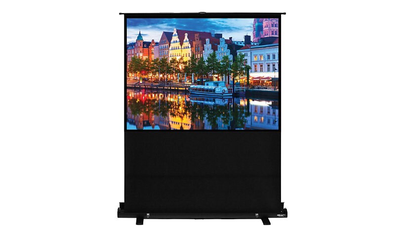 Hamilton Buhl Video Format - projection screen with floor stand - 100" (254