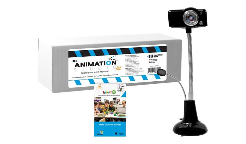 Hamilton Buhl STEAM Education - Animation Studio Kit - webcam