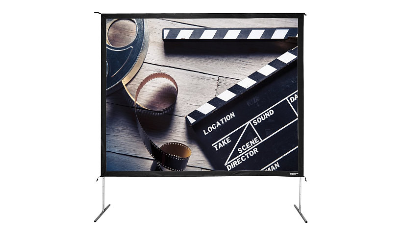 Hamilton Buhl projection screen with legs - 150" (381 cm)