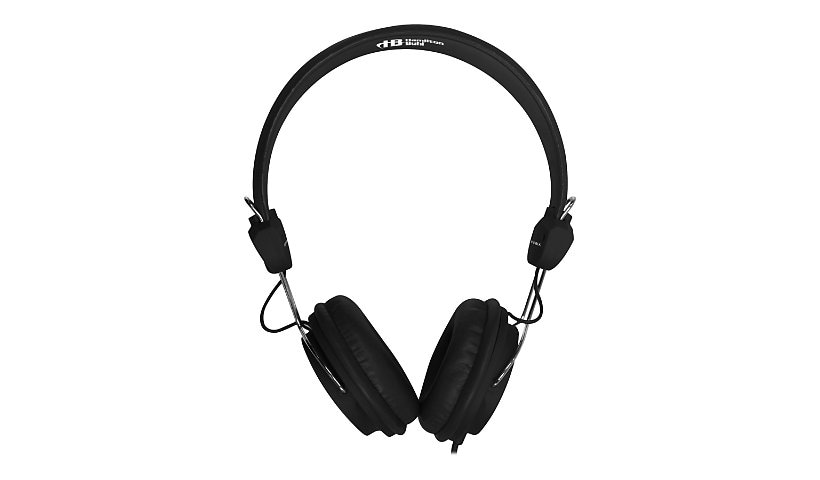 HamiltonBuhl TRRS Headset with In-line Microphone - headset - black