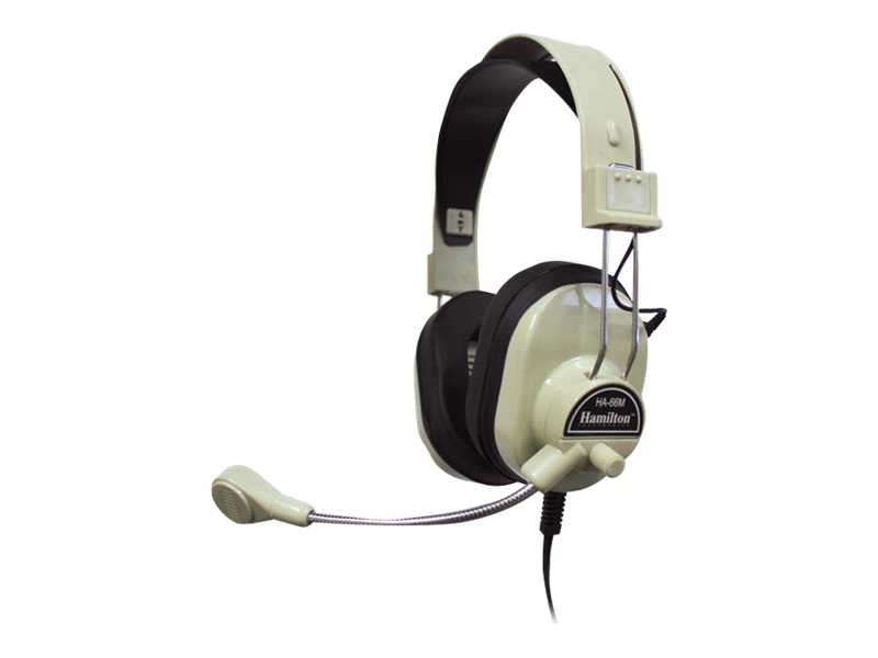 Hamilton HA-66M Deluxe Multimedia Headset with Mic - headset