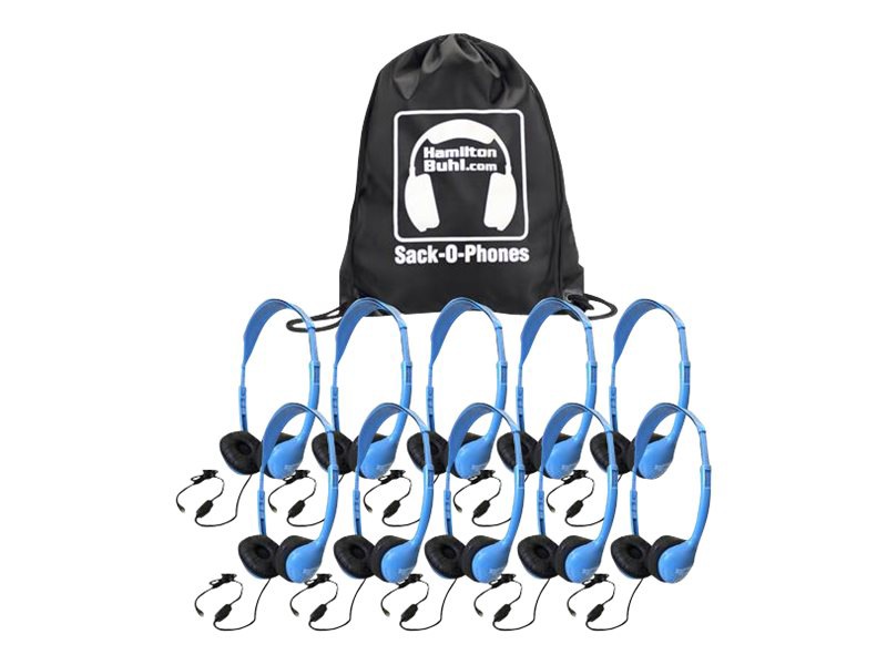 Hamilton Buhl SOP-MS2AMV Sack-O-Phones - headphones with mic