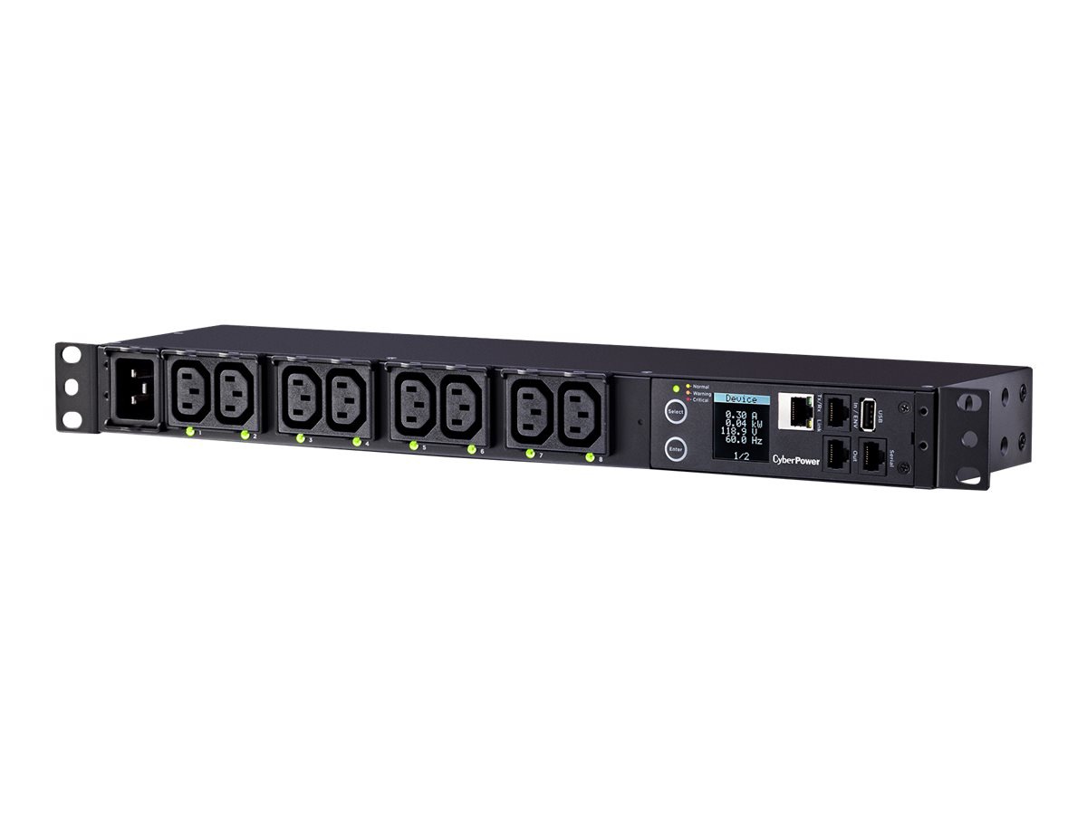 CyberPower Switched Metered-by-Outlet PDU81006 - unité de distribution secteur