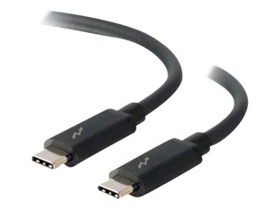 C2G 1.5ft USB C Cable - Thunderbolt 3 Cable - 40Gbps - M/M - Thunderbolt cable - 24 pin USB-C to 24 pin USB-C - 45.7 cm