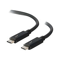 C2G 1.5ft USB C Cable - Thunderbolt 3 Cable - 40Gbps - M/M - Thunderbolt cable - 24 pin USB-C to 24 pin USB-C - 45.7 cm