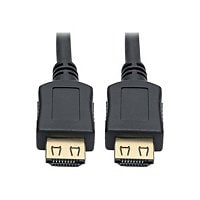 Eaton Tripp Lite Series High-Speed HDMI Cable, Gripping Connectors, 4K (M/M), Black, 3 ft. (0.91 m) - HDMI cable - 3 ft