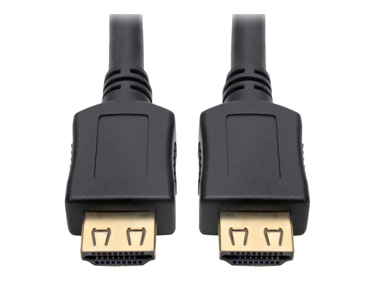 Eaton Tripp Lite Series High-Speed HDMI Cable, Gripping Connectors, 4K (M/M), Black, 6 ft. (1.83 m) - HDMI cable - 6 ft