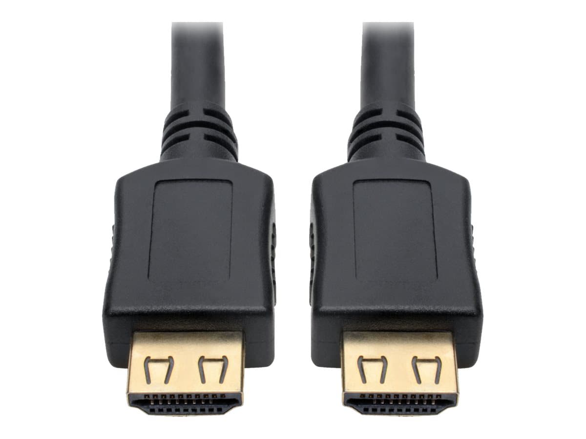 Tripp Lite High-Speed HDMI Cable w/ Gripping Connectors 4K M/M Black 10ft