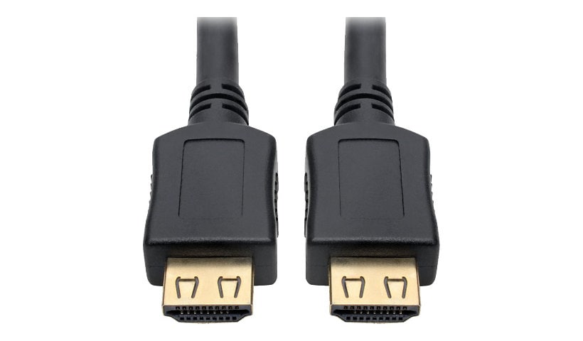 Eaton Tripp Lite Series High-Speed HDMI Cable, Gripping Connectors, 4K (M/M), Black, 20 ft. (6.09 m) - HDMI cable - 20