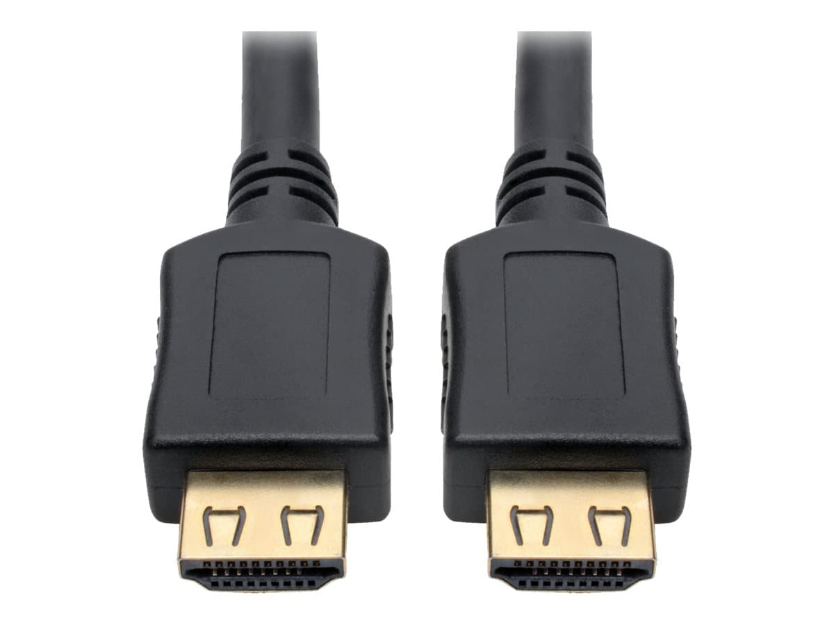 Eaton Tripp Lite Series High-Speed HDMI Cable, Gripping Connectors (M/M), Black, 25 ft. (7.62 m) - HDMI cable - 25 ft