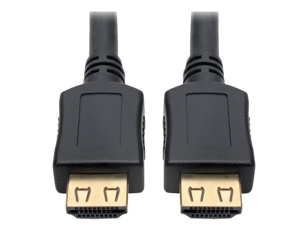 Eaton Tripp Lite Series High-Speed HDMI Cable, Gripping Connectors (M/M), Black, 25 ft. (7.62 m) - HDMI cable - 25 ft
