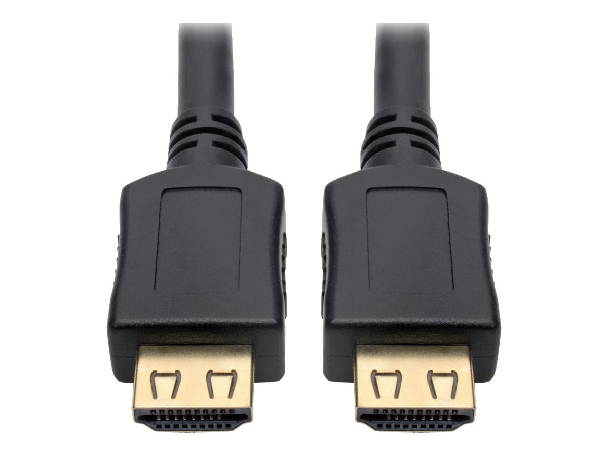 Eaton Tripp Lite Series High-Speed HDMI Cable, Gripping Connectors (M/M), Black, 35 ft. (10.67 m) - HDMI cable - 35 ft