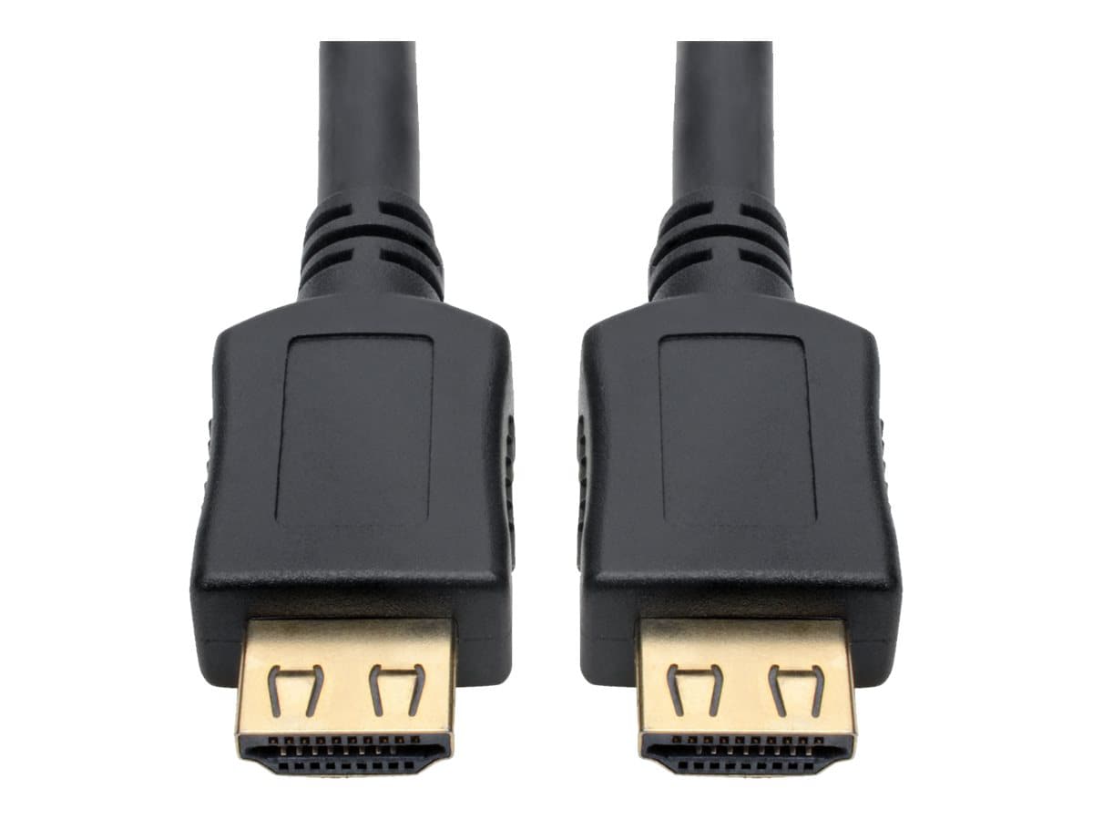 Eaton Tripp Lite Series High-Speed HDMI Cable, Gripping Connectors (M/M), Black, 50 ft. (15.24 m) - HDMI cable - 50 ft