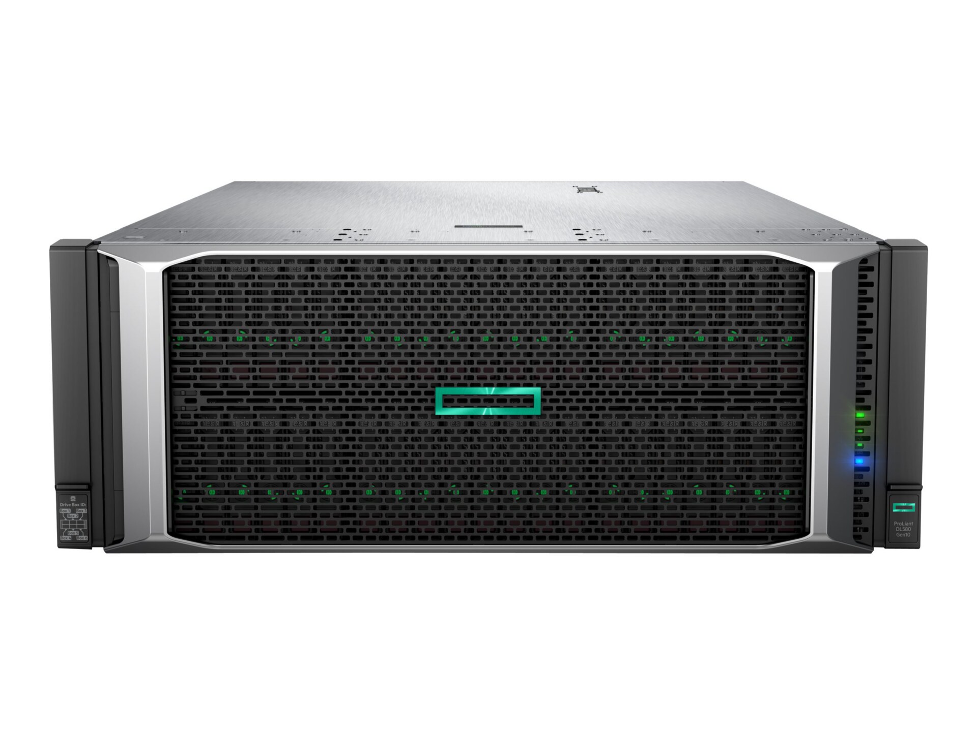 HPE ProLiant DL580 Gen10 - Montable sur rack - pas de processeur - 0 Go - aucun disque dur