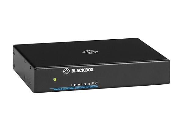 Black Box InvisaPC Single-Head with Serial/Audio Transmitter - KVM / audio / serial / USB extender - 10Mb LAN, 100Mb LAN