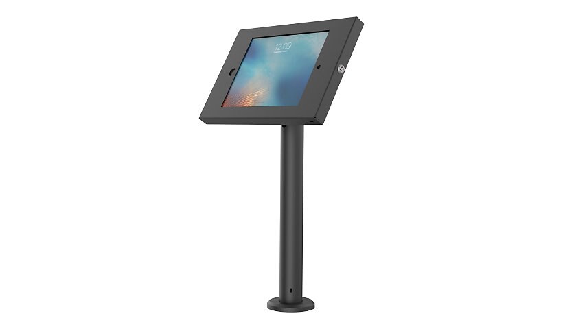 Compulocks Full Metal Rise iPad 12.9" Counter Top Kiosk 16" Black - stand -