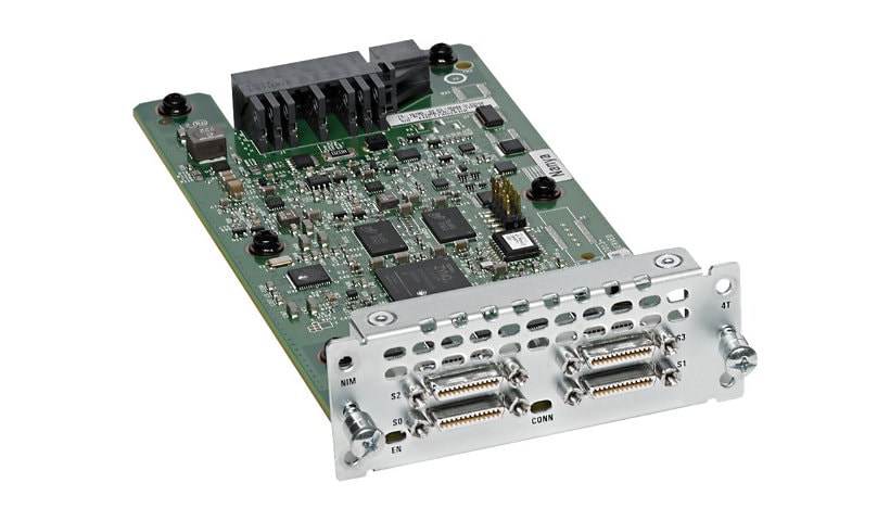 Cisco WAN Network Interface Module - adaptateur série - RS-232/449/530/V.35/X.21 x 4