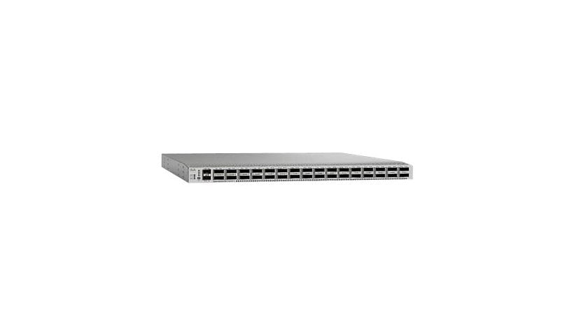 Cisco Nexus 3232C - Bundle - switch - 32 ports - rack-mountable - with 8 x