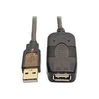 Tripp Lite USB 2.0 Hi-Speed Active Extension Repeater Cable - USB extension cable - USB to USB - 25 ft
