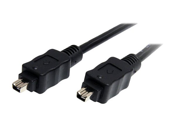 StarTech.com IEEE-1394 FireWire Cable 4 - 4 - IEEE 1394 cable - 6 ft