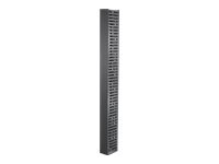 Hubbell SD-Series Rack Mounted Vertical Cable Manager - rack cable management tray with cover