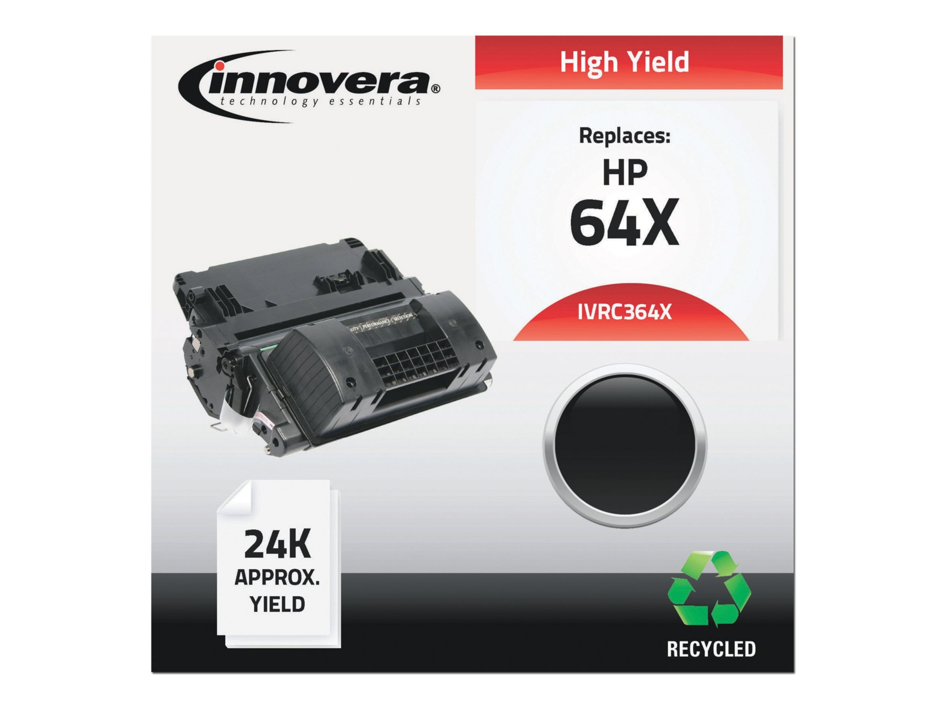 Innovera - High Yield - black - remanufactured - toner cartridge (alternative for: HP CC364X)