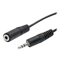 StarTech.com 6' 3.5mm Stereo Extension Audio Cable - 3.5mm Audio