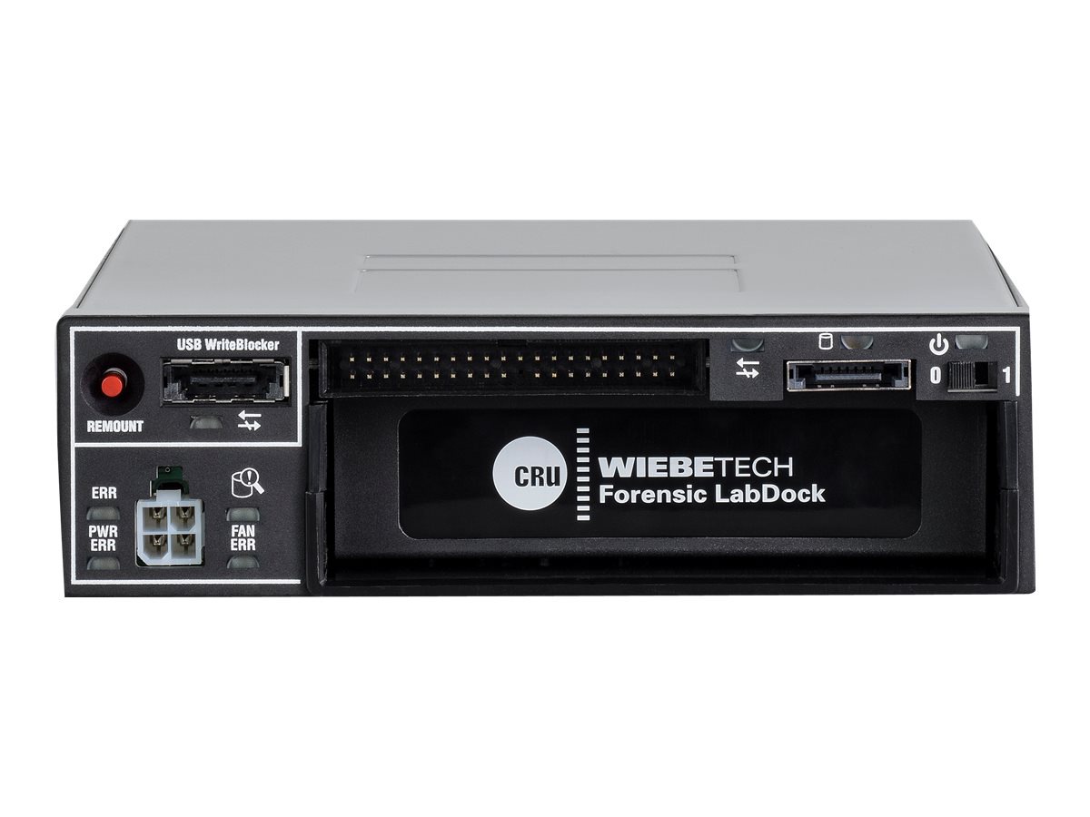 WiebeTech Forensic LabDock U5 - storage drive write protect controller - USB 2.0 / ATA-133 / eSATA 6Gb/s - SATA 6Gb/s,