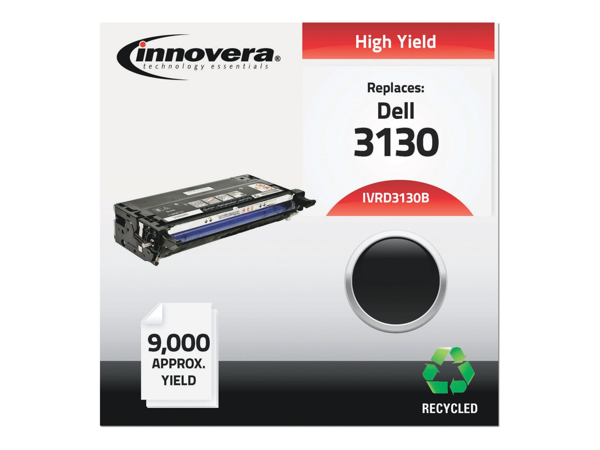 Innovera - High Yield - black - remanufactured - toner cartridge (alternative for: Dell 330-1198, Dell 330-1197)