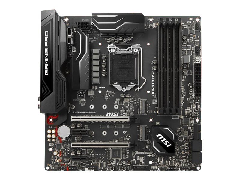MSI Z370M GAMING PRO AC - motherboard - micro ATX - LGA1151 Socket - Z370