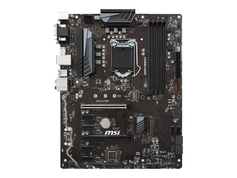 MSI Z370-A PRO - motherboard - ATX - LGA1151 Socket - Z370