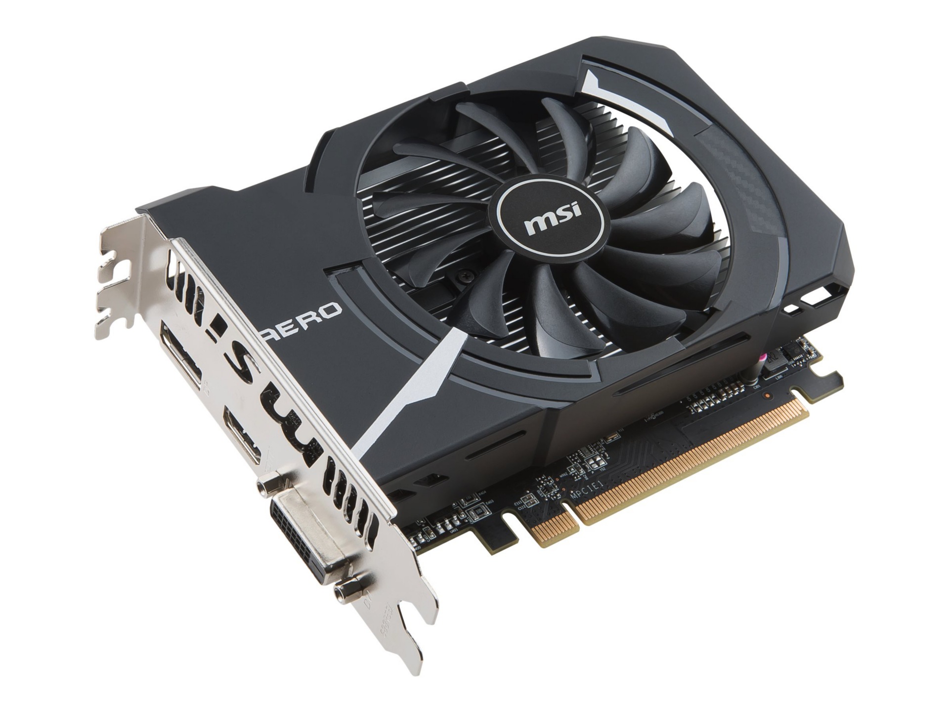 MSI RX 560 AERO ITX 2G OC - OC Edition - graphics card - Radeon RX 560 - 2 GB