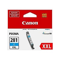 Canon CLI-281 C XXL - taille XXL - cyan - original - réservoir d'encre