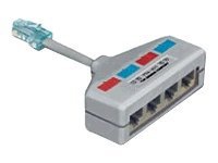Siemon Modular 4-Way Splitter - network splitter