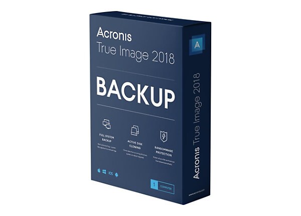 ACRONIS TRUE IMAGE 2018 1COM LIC