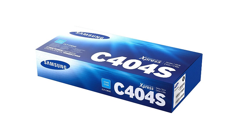 Samsung CLT-C404S High Yield Laser Toner Cartridge - Cyan Pack